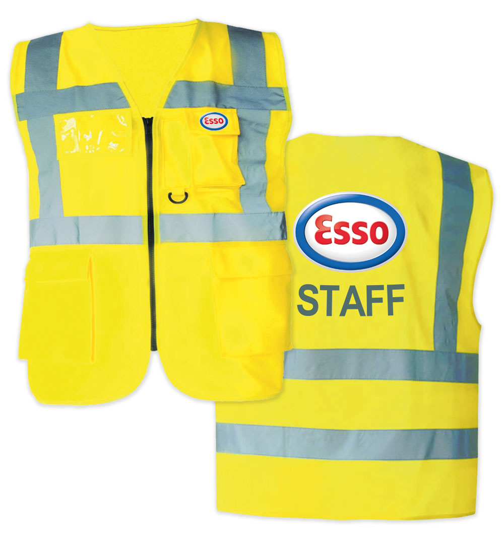 ESSO Warnweste STAFF Unisex – One Size